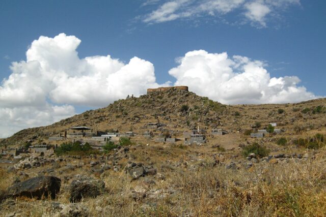Kosh Fortress and Churches: Aghjkaberd, the 1195 Khachkar and the Ararat View